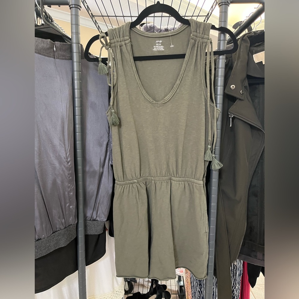 NWOT Olive Green Romper